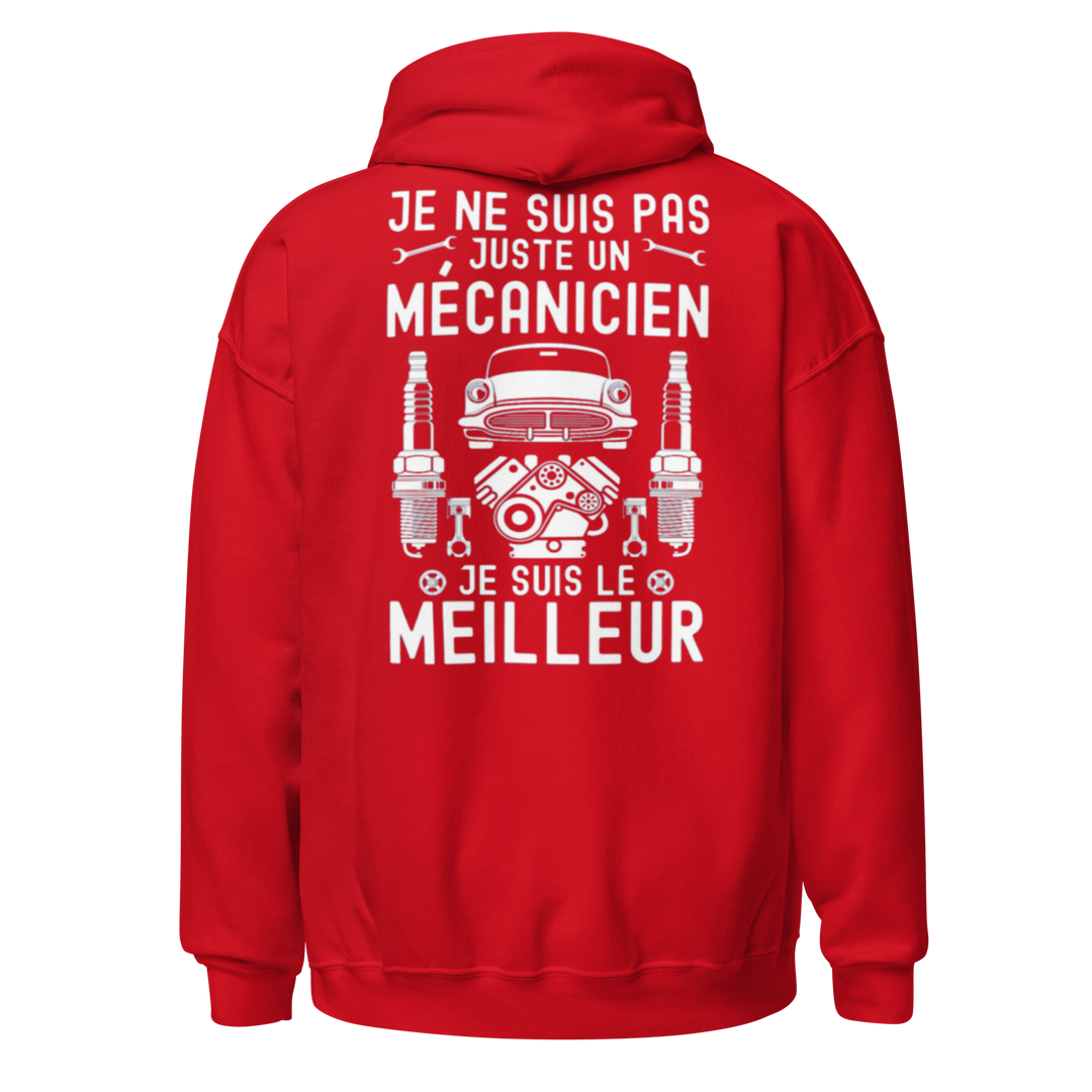 SWEAT À CAPUCHEJE SUIS LE MEILLEUR MÉCANICIEN