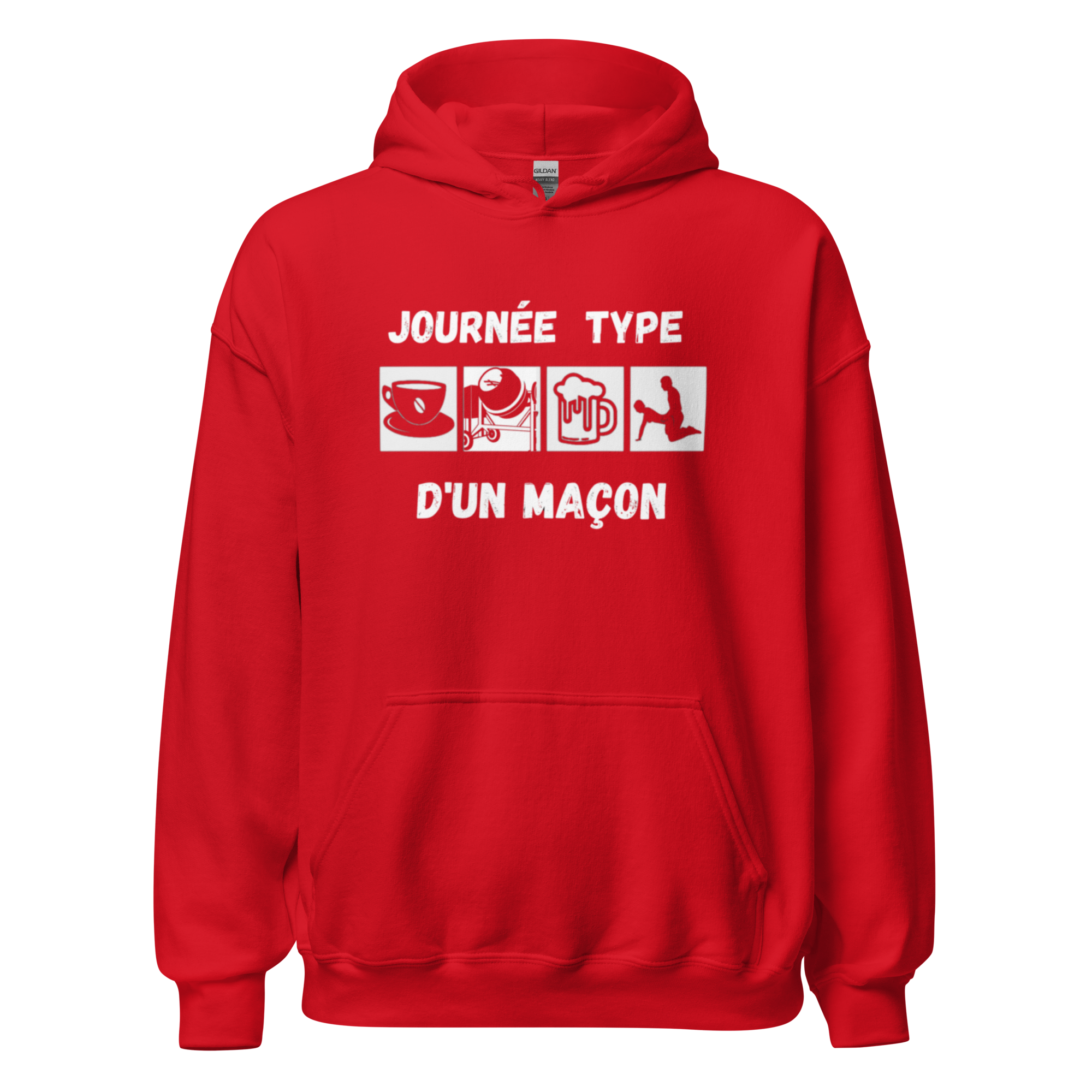 SWEAT À CAPUCHE MAÇON