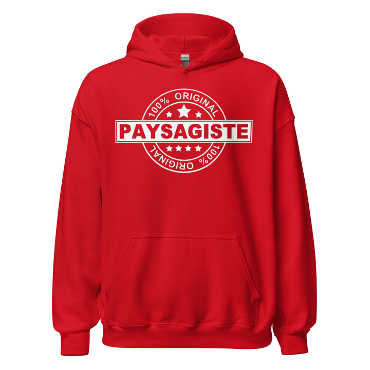 SWEAT À CAPUCHE PAYSAGISTE 100% ORIGINAL