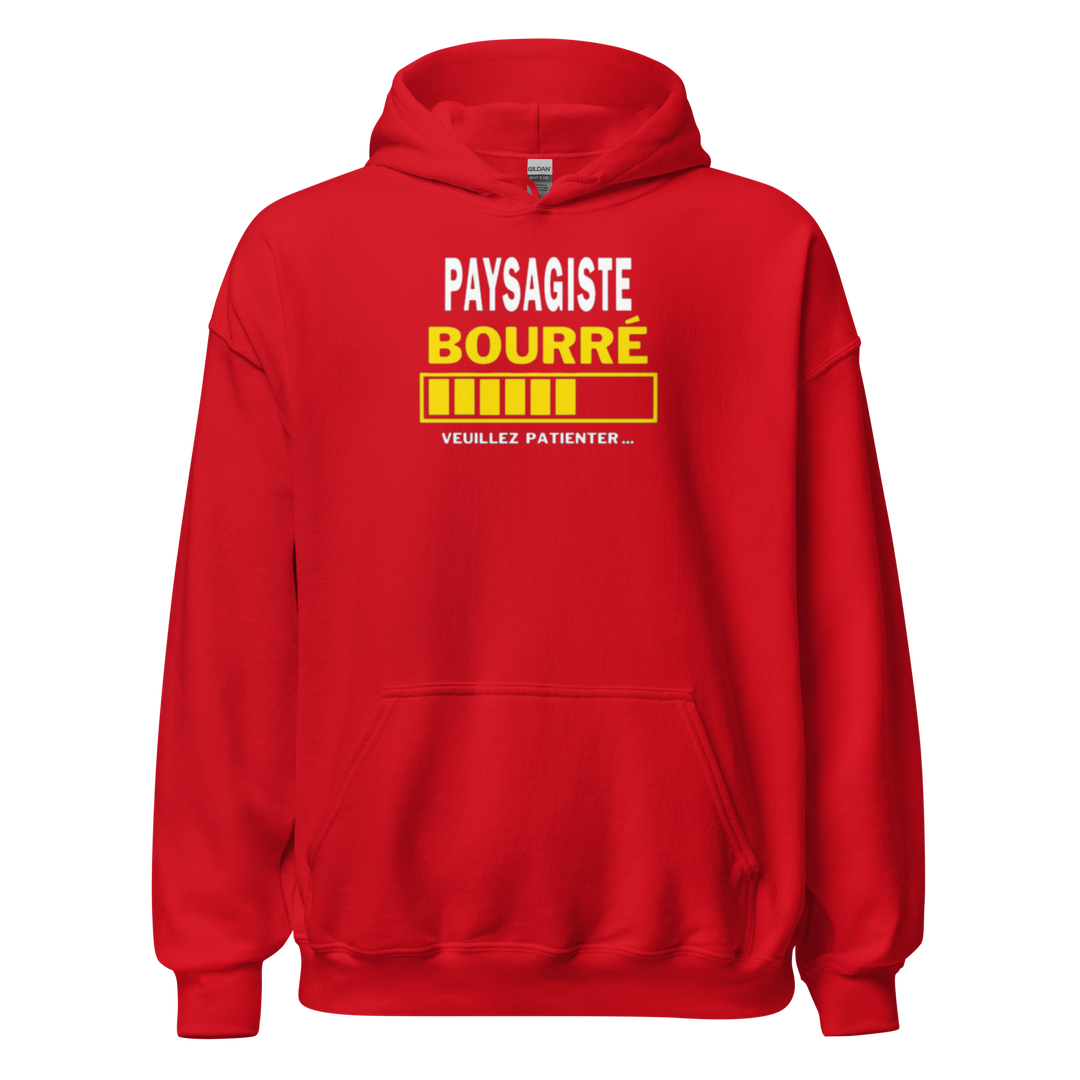 SWEAT À CAPUCHE PAYSAGISTE BOURRÉ
