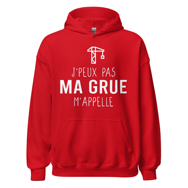 SWEAT À CAPUCHE GRUTIER JE PEUX PAS