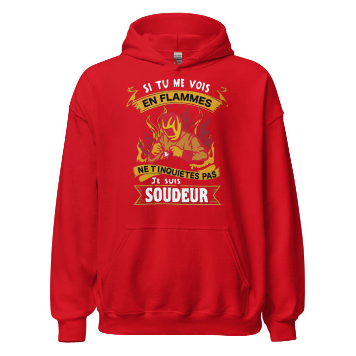 SWEAT À CAPUCHE SOUDEUR