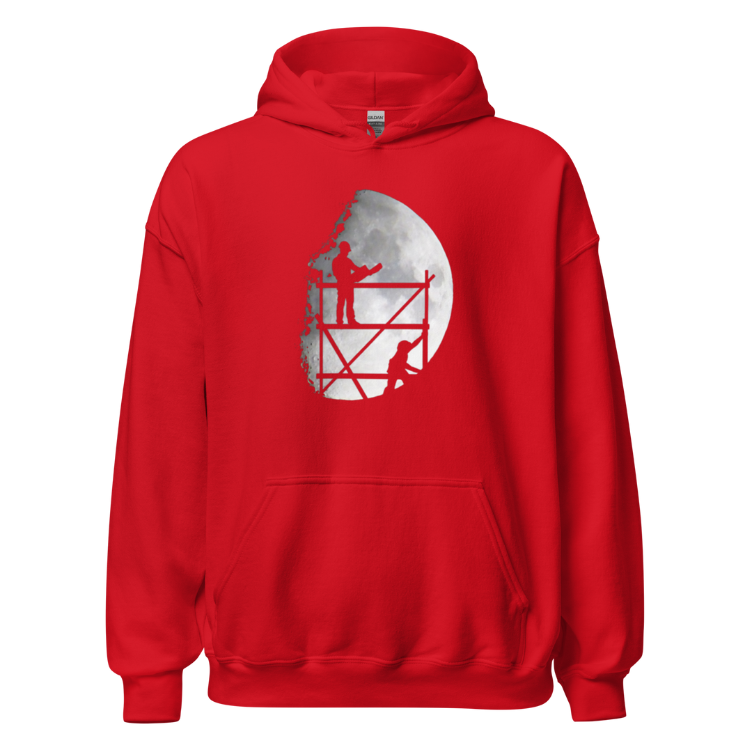 SWEAT À CAPUCHE ÉCHAFAUDEUR LUNE