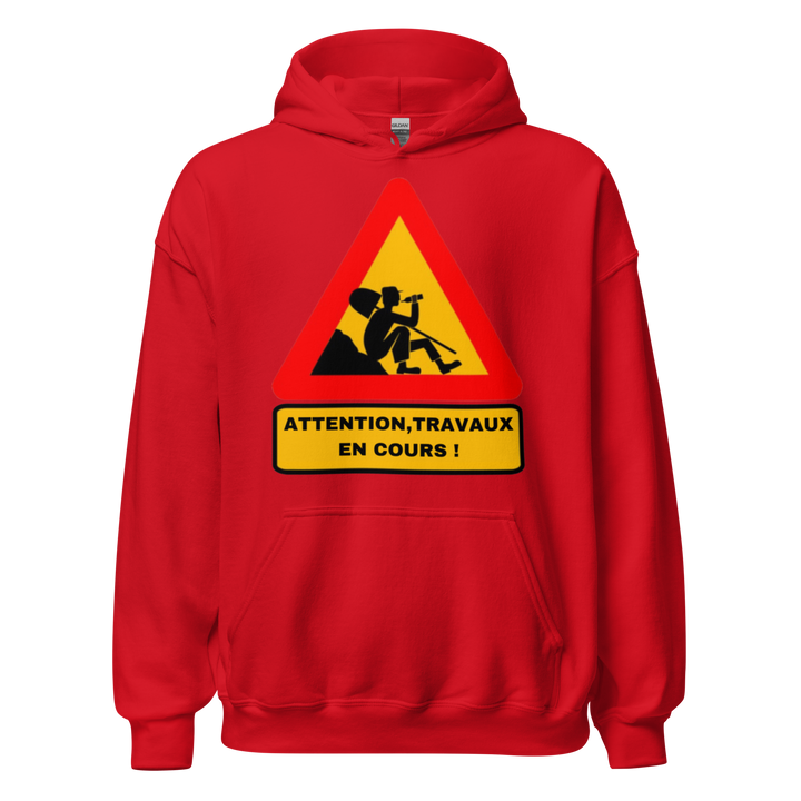 SWEAT À CAPUCHE BTP CHANTIER EN COURS
