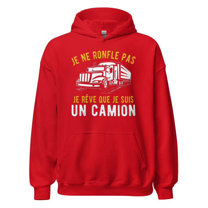 SWEAT À CAPUCHE JE RONFLE PAS