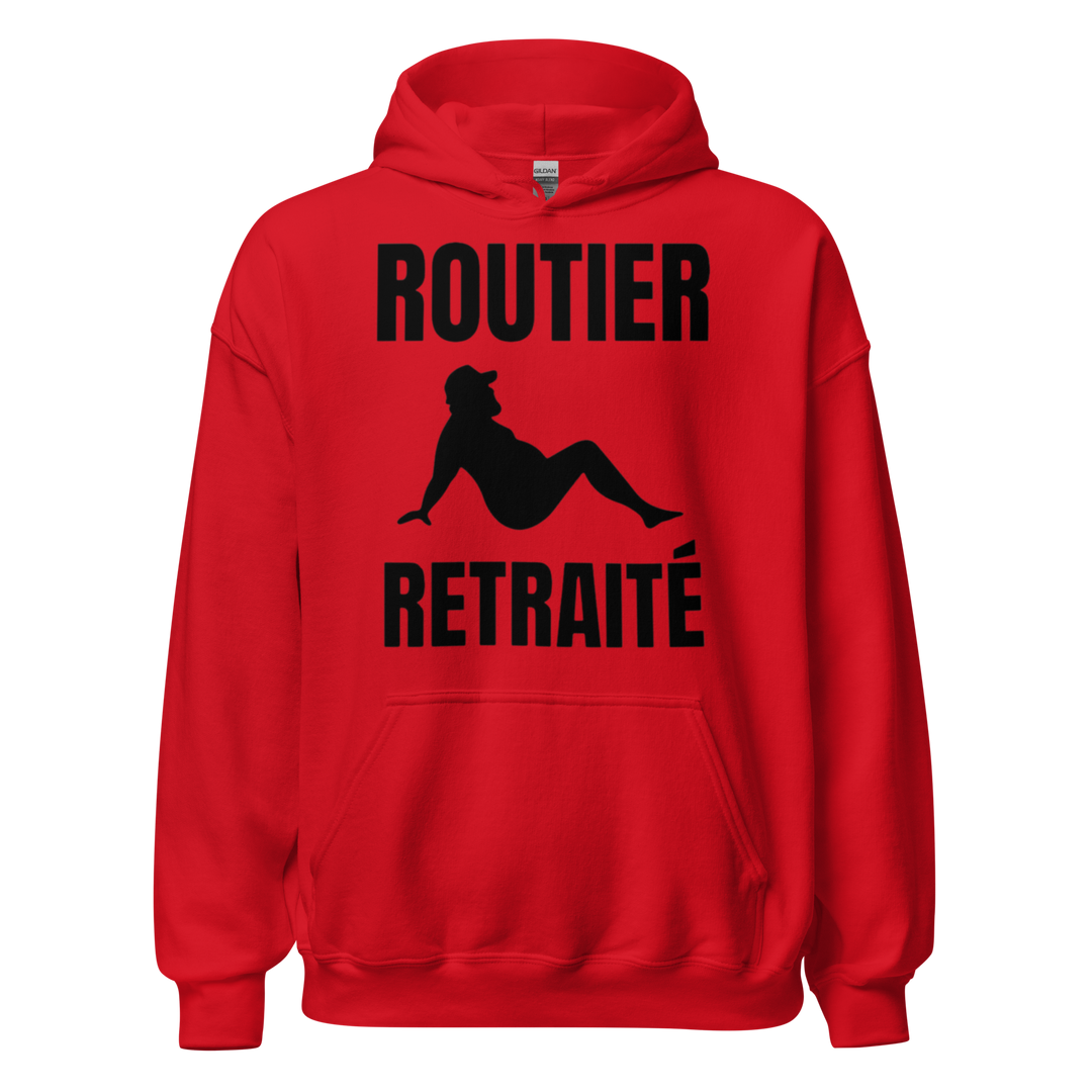 SWEAT À CAPUCHE ROUTIER RETRAITE