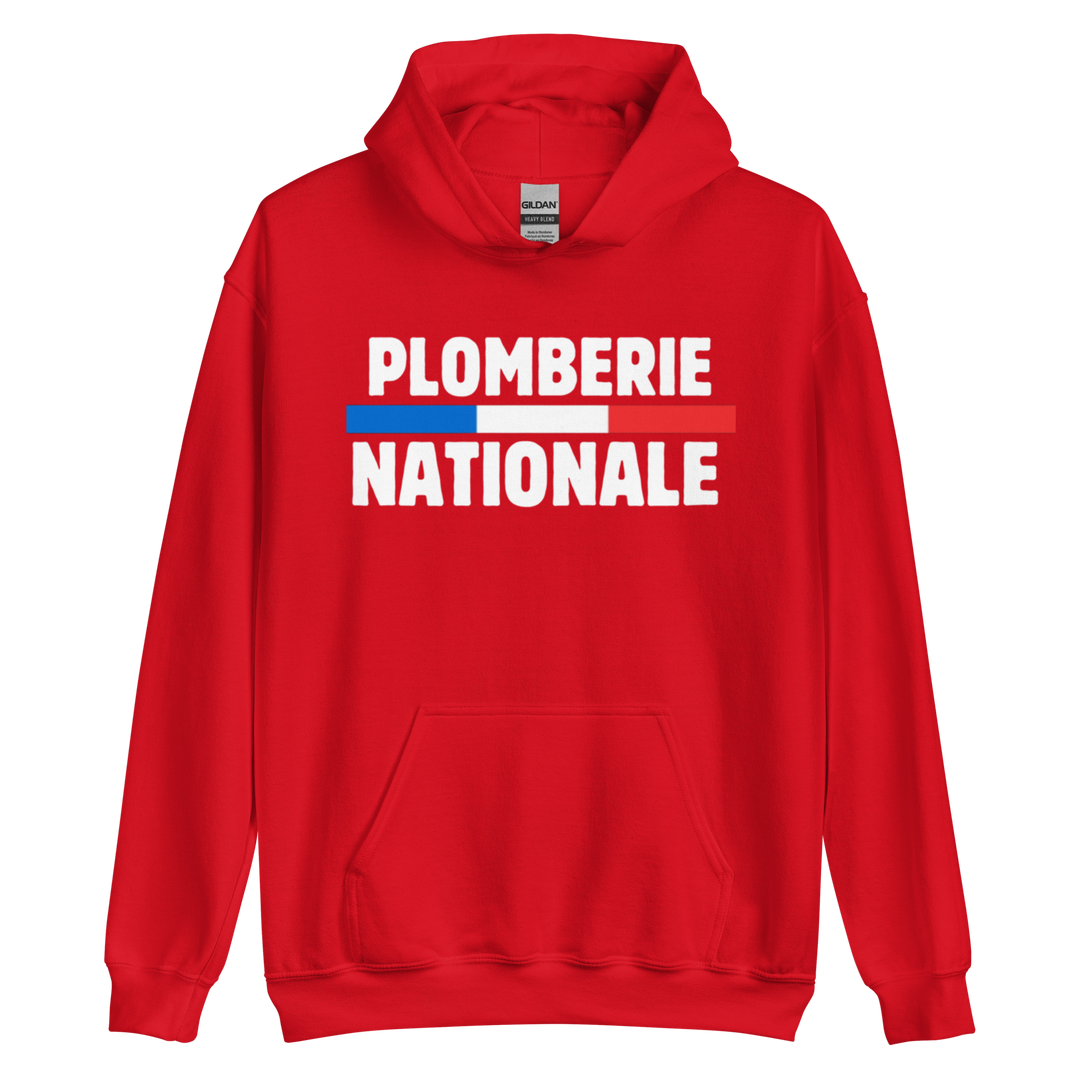 SWEAT À CAPUCHE PLOMBERIE NATIONALE