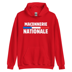 SWEAT À CAPUCHE MACONNERIE NATIONALE