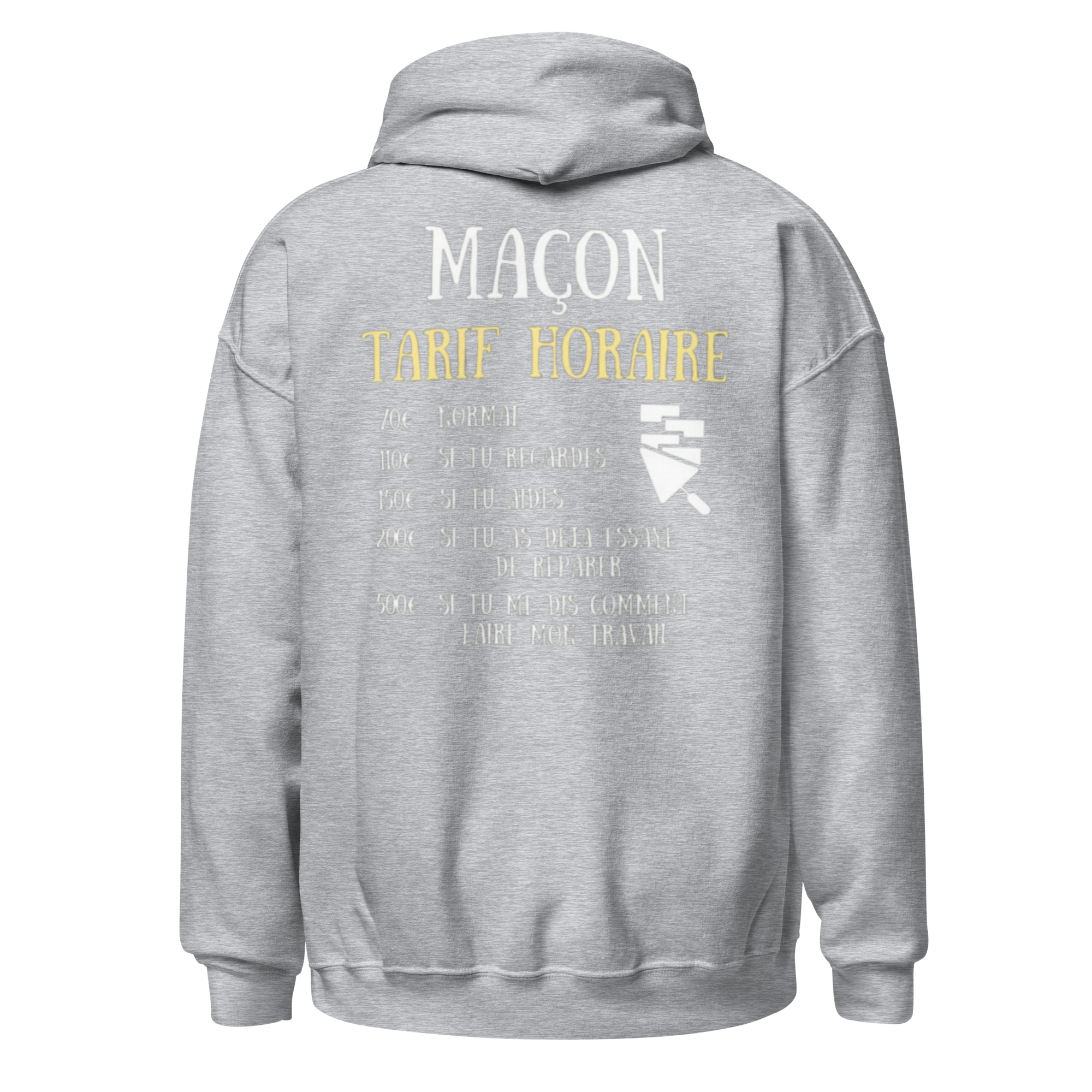 SWEAT À CAPUCHE MAÇON