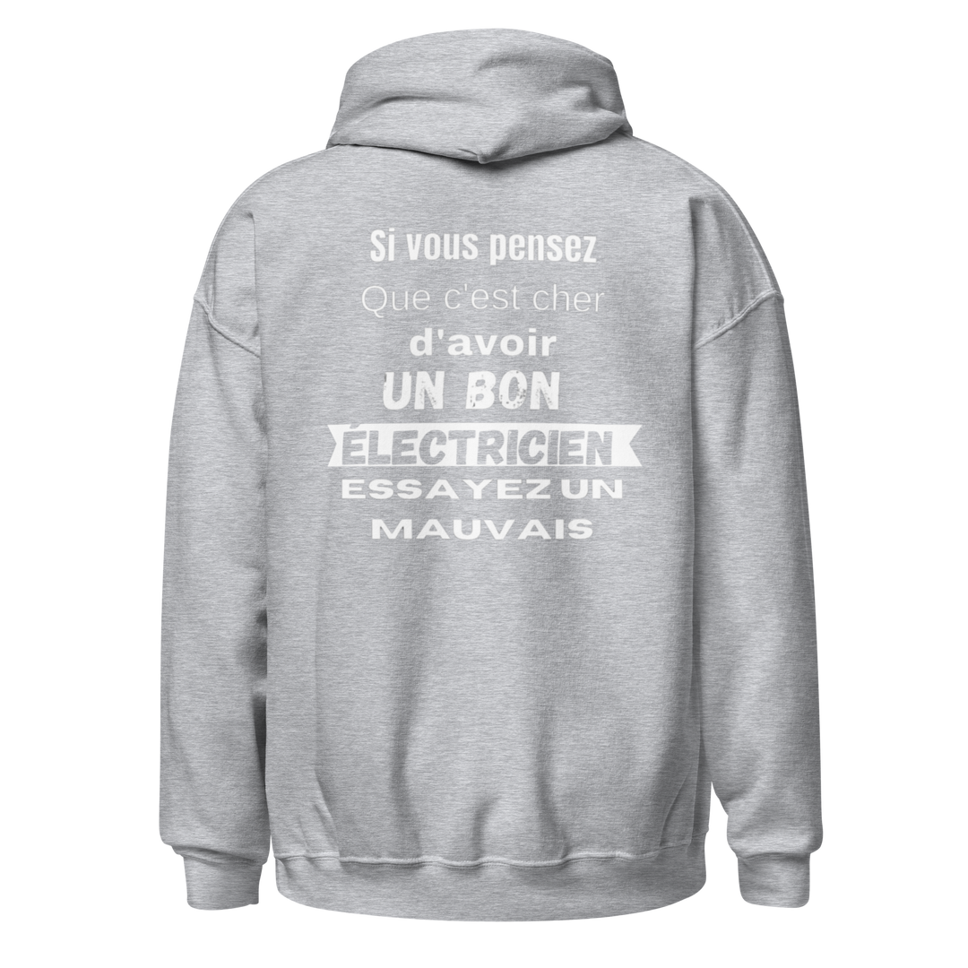 SWEAT À CAPUCHE ÉLECTRICIEN SI VOUS PENSEZ QUE