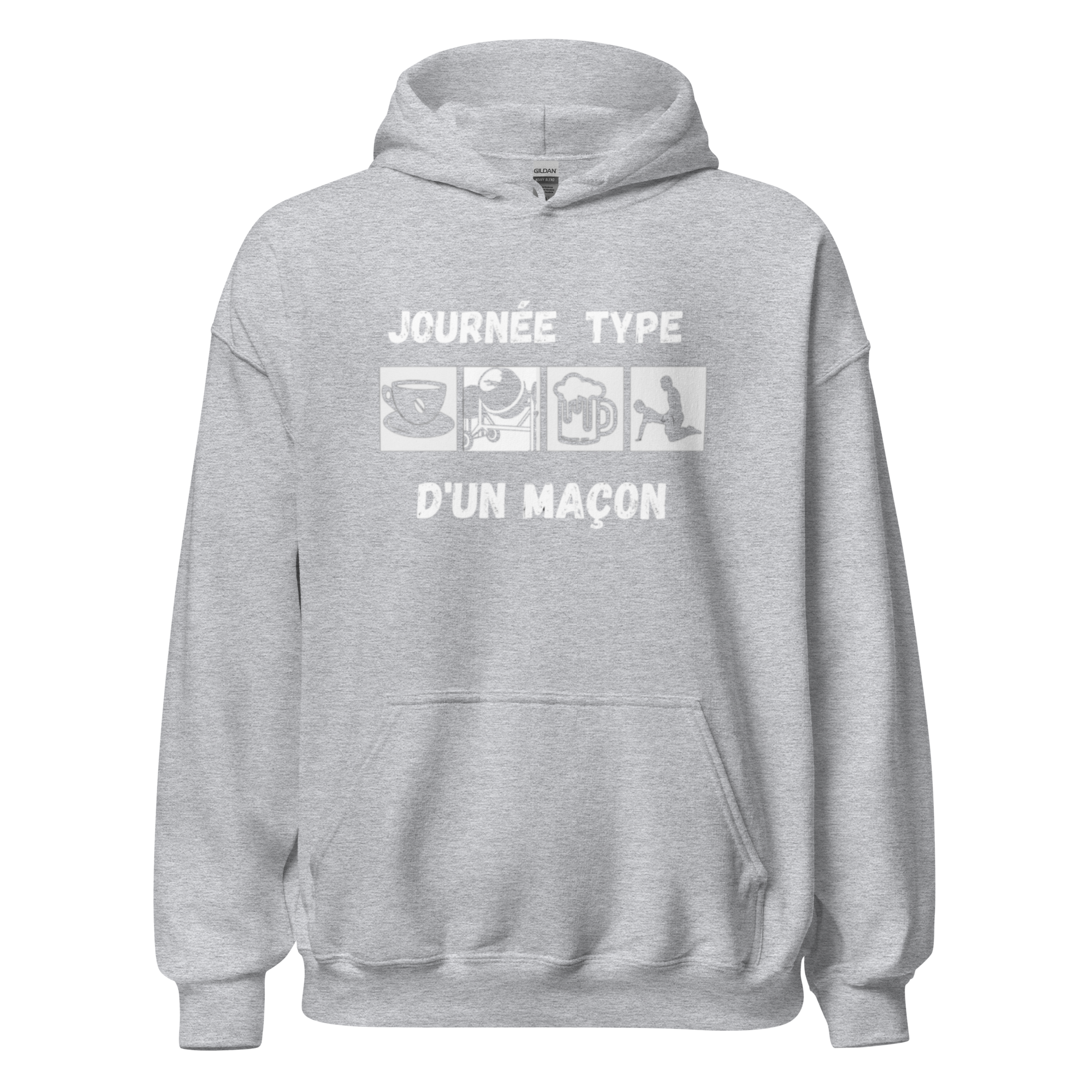 SWEAT À CAPUCHE MAÇON