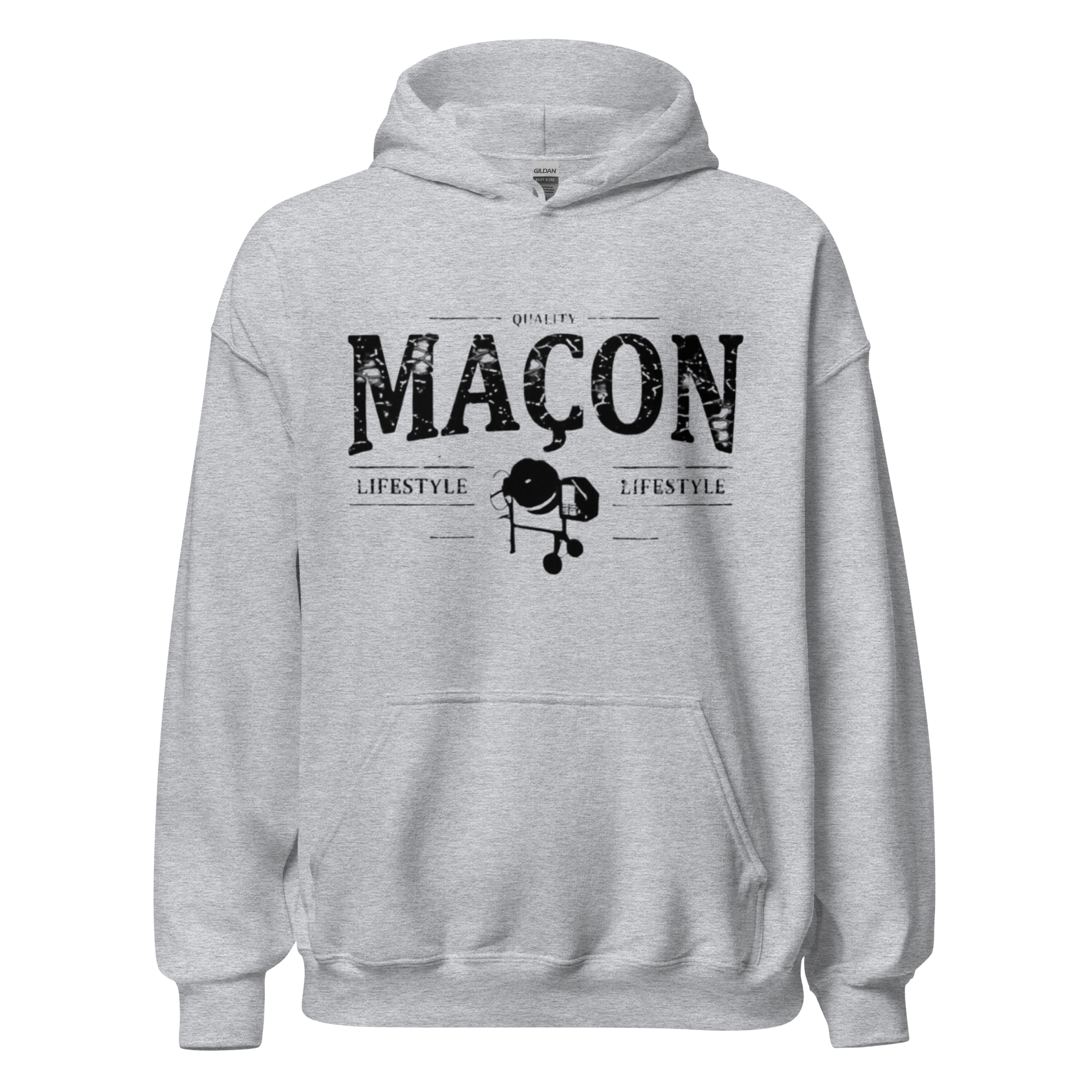 SWEAT À CAPUCHE MAÇON