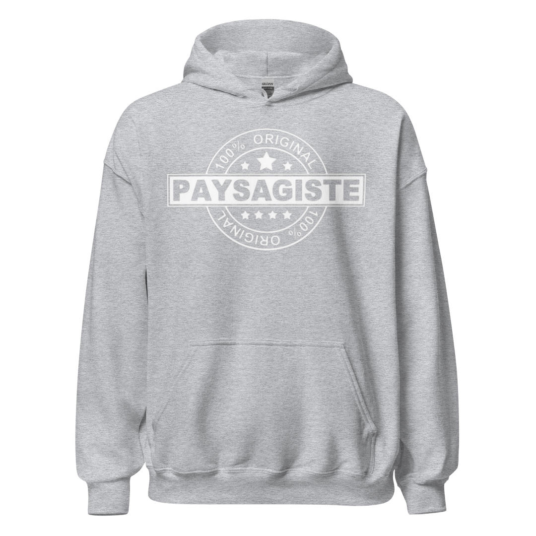 SWEAT À CAPUCHE PAYSAGISTE 100% ORIGINAL