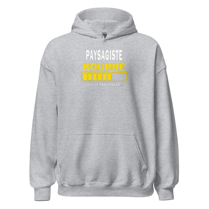 SWEAT À CAPUCHE PAYSAGISTE BOURRÉ