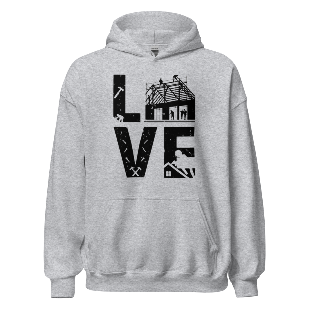 SWEAT À CAPUCHE LOVE CHARPENTIER