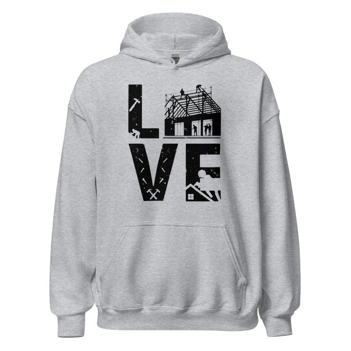 SWEAT À CAPUCHE LOVE CHARPENTIER
