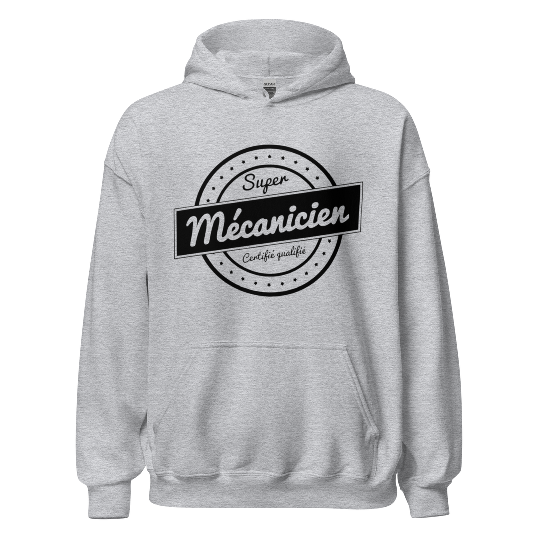 SWEAT À CAPUCHE SUPER MÉCANICIEN