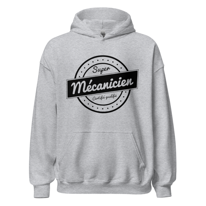 SWEAT À CAPUCHE SUPER MÉCANICIEN