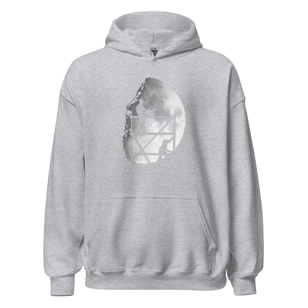 SWEAT À CAPUCHE ÉCHAFAUDEUR LUNE