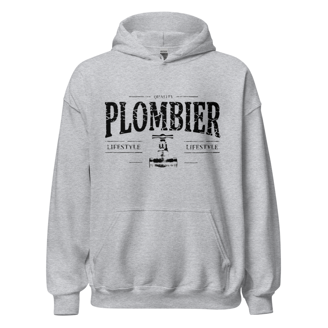 SWEAT À CAPUCHE PLOMBIER LIFESTYLE