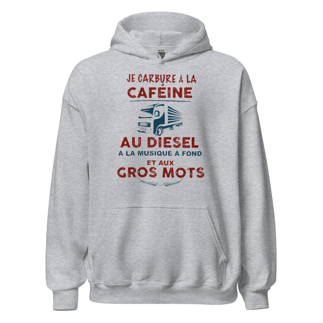 SWEAT À CAPUCHE JE CARBURE