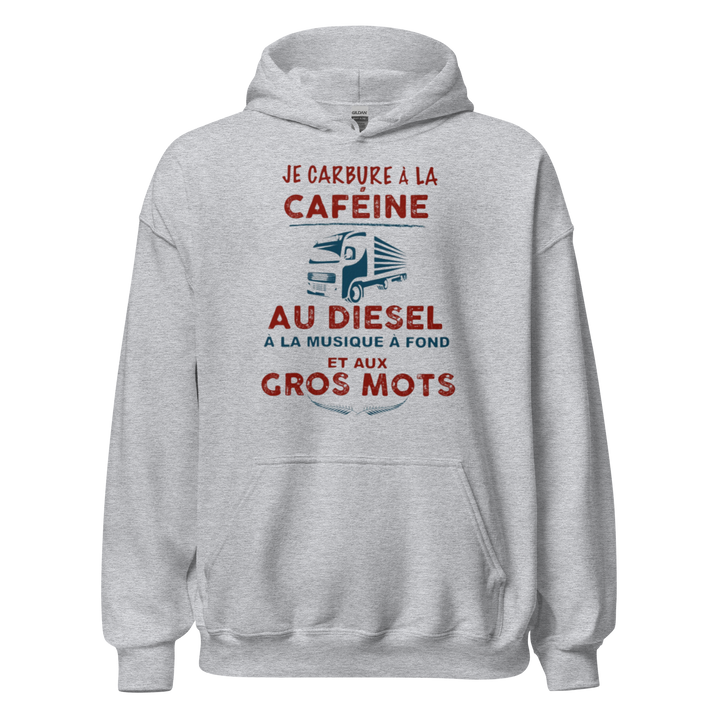 SWEAT À CAPUCHE JE CARBURE