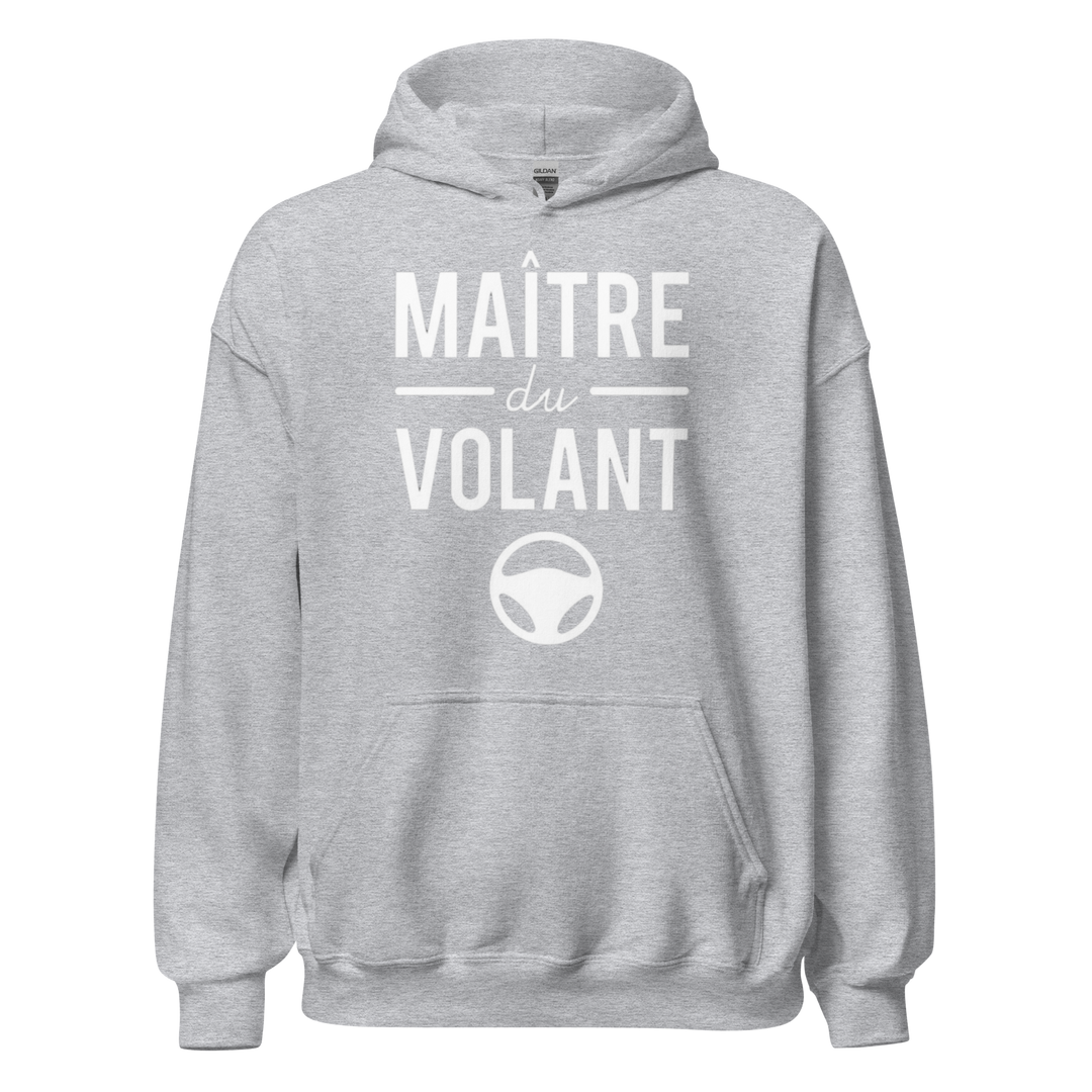 SWEAT À CAPUCHE MAÎTRE DU VOLANT