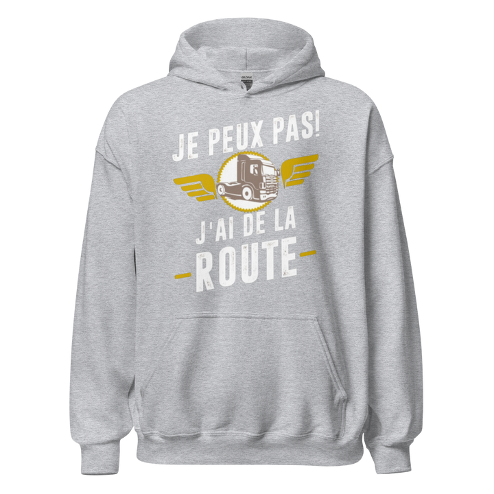 SWEAT À CAPUCHE J'AI DE LA ROUTE