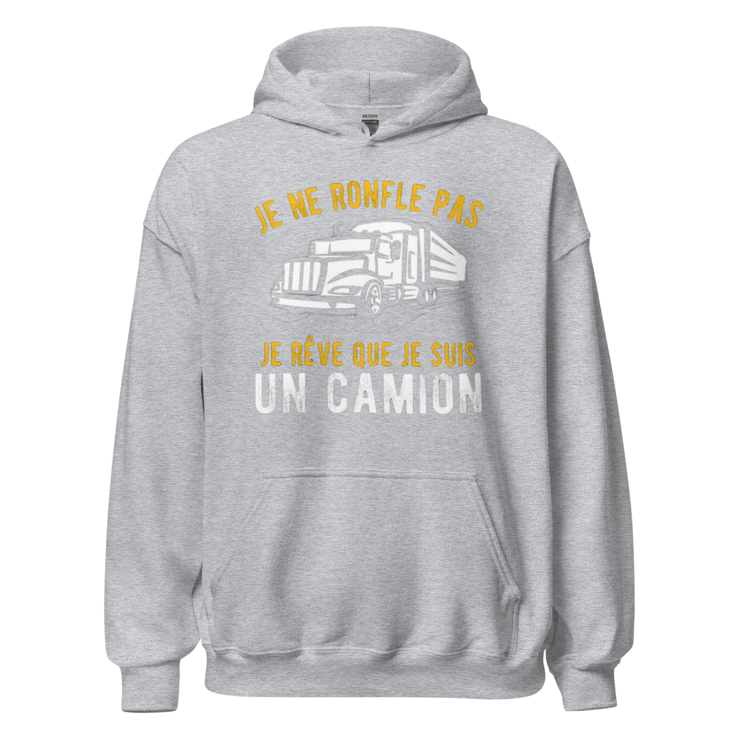 SWEAT À CAPUCHE JE RONFLE PAS