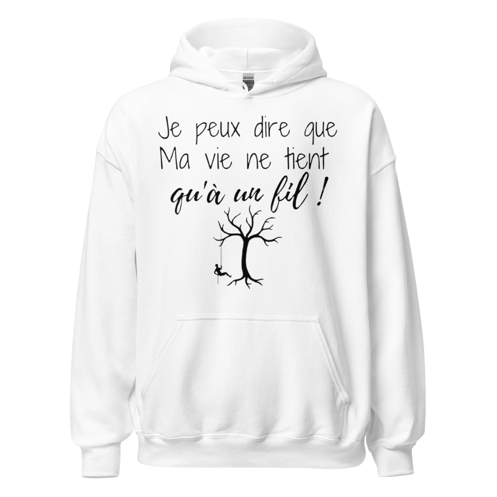 SWEAT À CAPUCHE ÉLAGUEUR