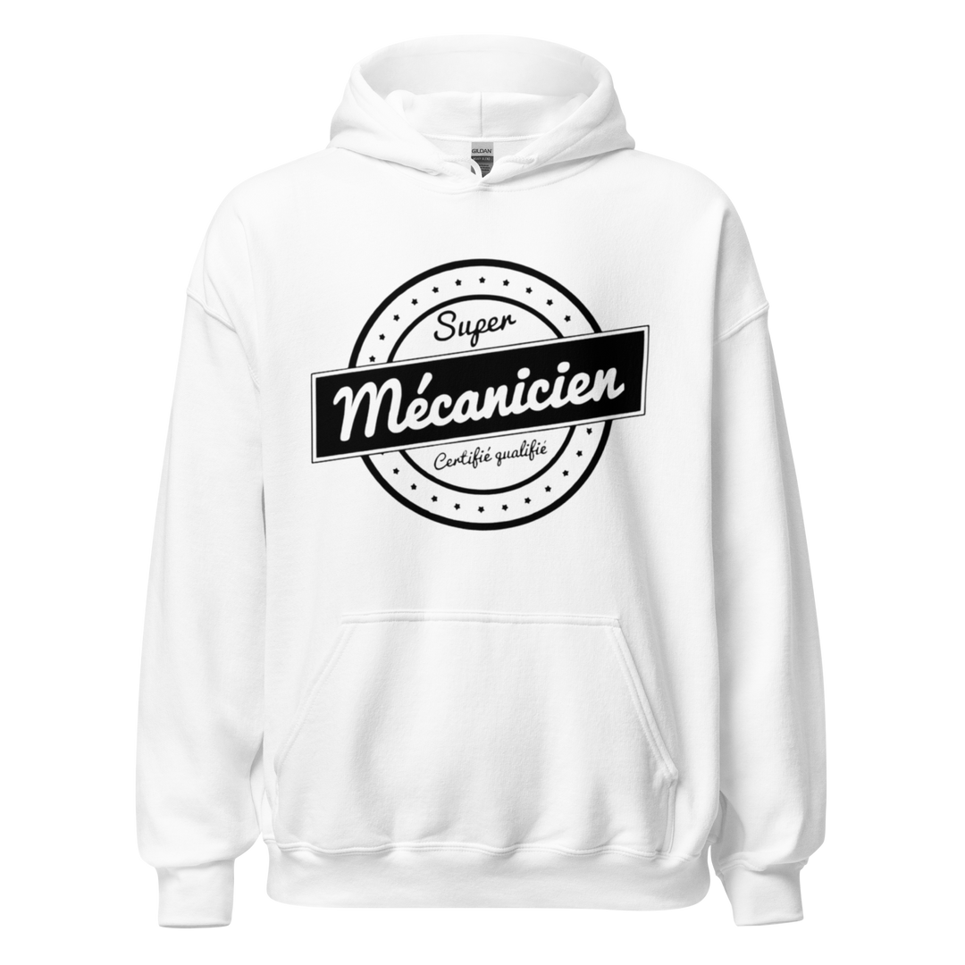 SWEAT À CAPUCHE SUPER MÉCANICIEN