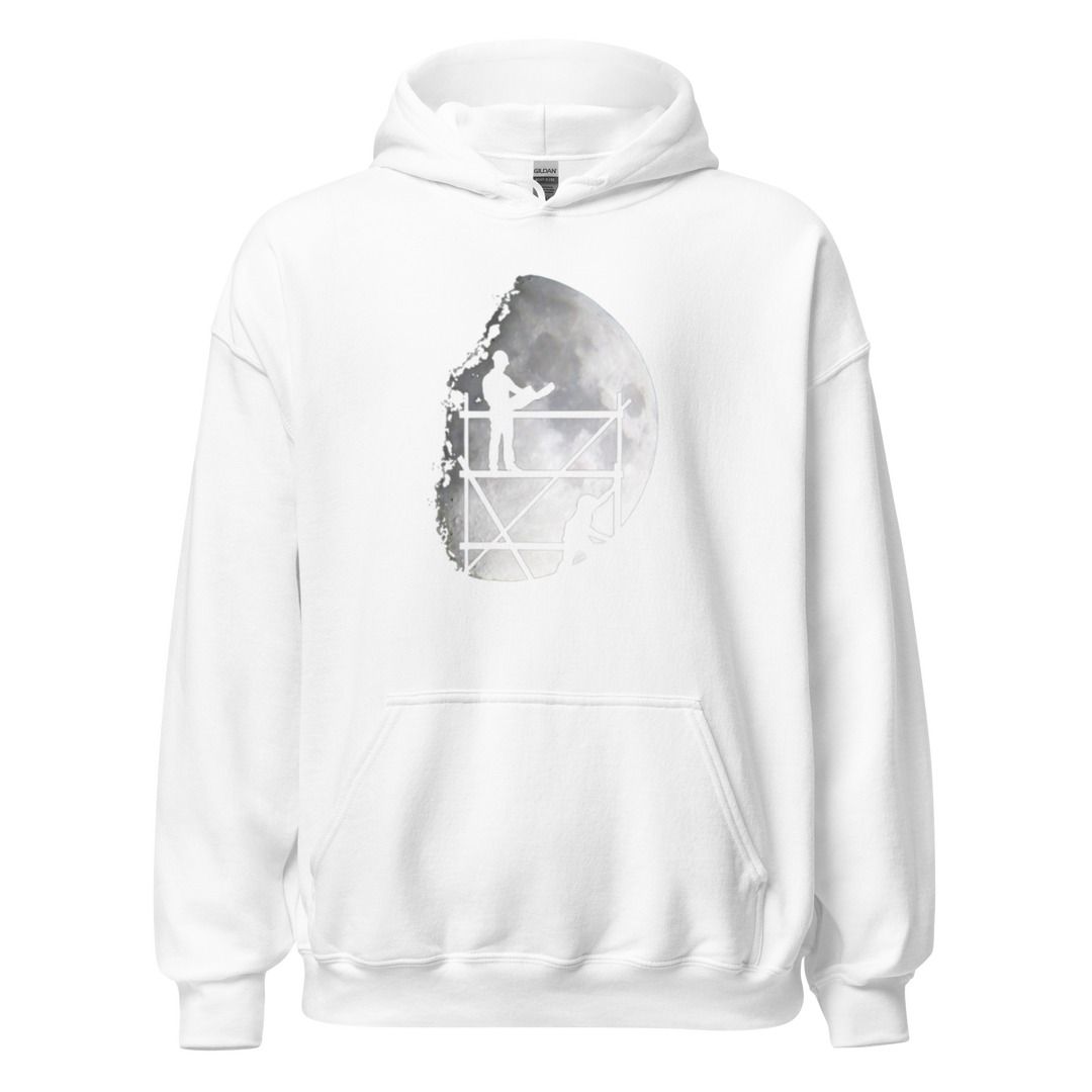 SWEAT À CAPUCHE ÉCHAFAUDEUR LUNE