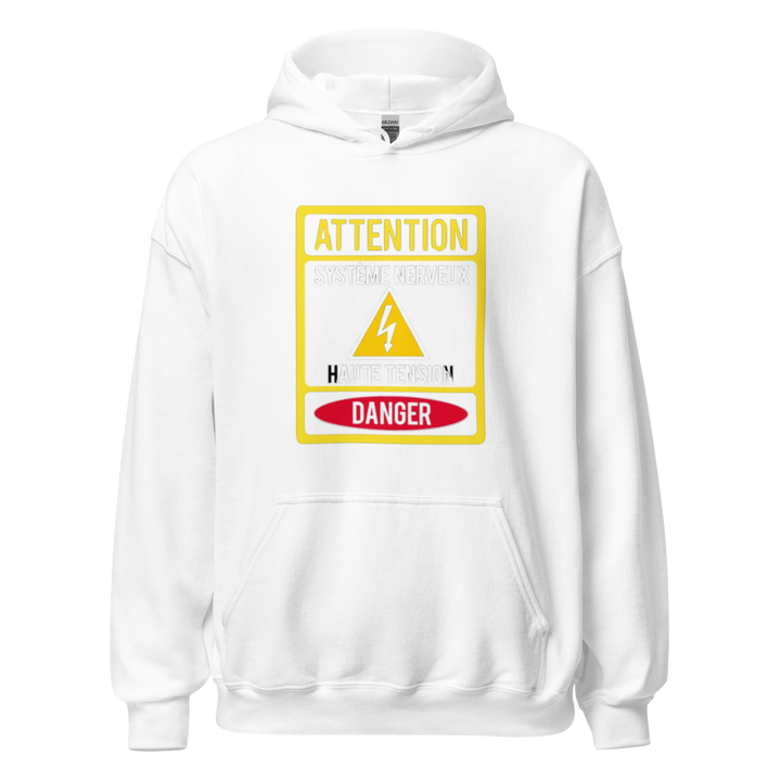 SWEAT À CAPUCHE ÉLECTRICIEN SOUS HAUTE TENSION