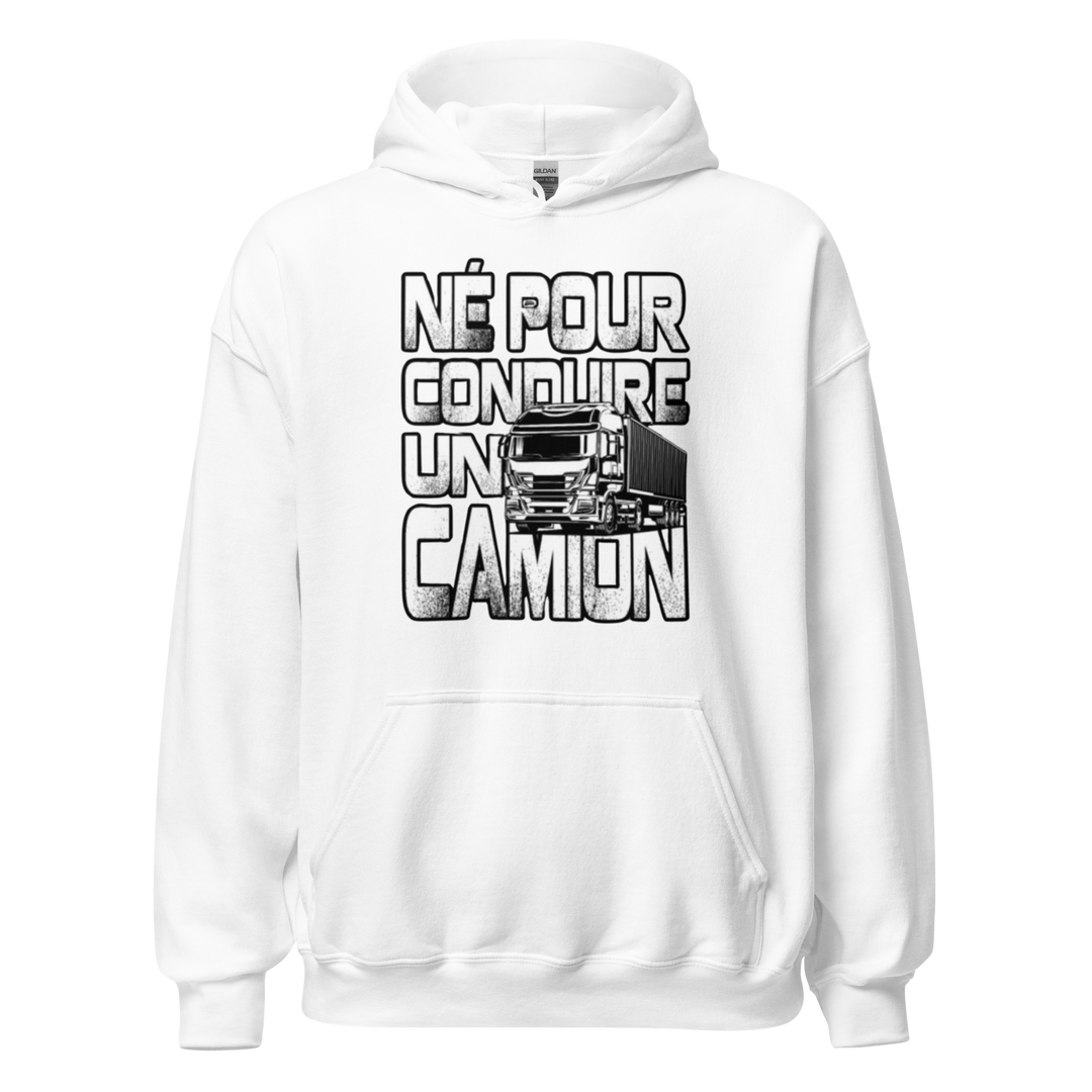 SWEAT À CAPUCHE NÉ POUR CONDUIRE